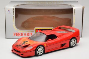 Ferrari F50 Braccio & Gotz M. Schumacher Signatur Edition Bburago 1:18 MS Metall — Bild 8 von 8