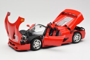 Ferrari F50 Cabriolet Rot Bburago 1:18 3352 Metall — Bild 2 von 8