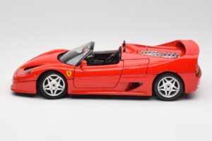 Ferrari F50 Cabriolet Rot Bburago 1:18 3352 Metall — Bild 4 von 8