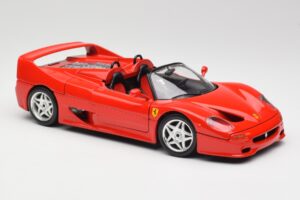 Ferrari F50 Cabriolet Rot Bburago 1:18 3352 Metall — Bild 6 von 8