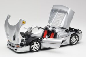 Ferrari F50 Cabriolet Silber Bburago 1:18 3372 Metall — Bild 2 von 8