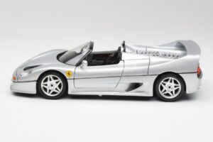 Ferrari F50 Cabriolet Silber Bburago 1:18 3372 Metall — Bild 4 von 8