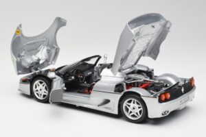 Ferrari F50 Cabriolet Silber Bburago 1:18 3372 Metall — Bild 5 von 8