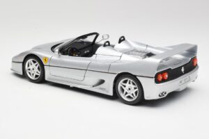 Ferrari F50 Cabriolet Silber Bburago 1:18 3372 Metall — Bild 7 von 8
