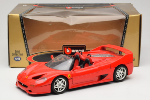 Ferrari F50 Cabriolet Rot Bburago 1:18 3372-P1 Metall — Bild 8 von 8