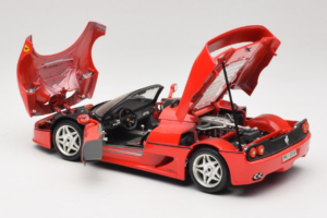 Ferrari F50 Cabriolet 50 Jahre Ferrari 24 Jahre Bburago FMC Rot Bburago 1:18 3352-P1 Metall — Bild 5 von 8