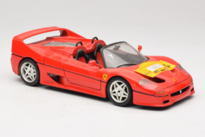 Ferrari F50 Cabriolet 50 Jahre Ferrari 24 Jahre Bburago FMC Rot Bburago 1:18 3352-P1 Metall — Bild 6 von 8