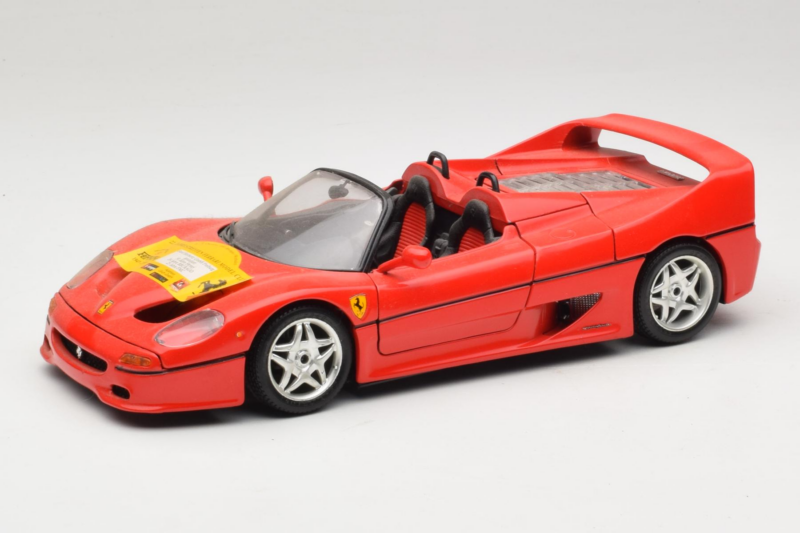 Ferrari F50 Cabriolet 50 Jahre Ferrari 24 Jahre Bburago FMC Rot Bburago 1:18 3352-P1 Metall