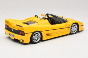 Ferrari F50 Cabriolet Shell Gelb Maisto 1:18 3076-Y2 Metall — Bild 3 von 8