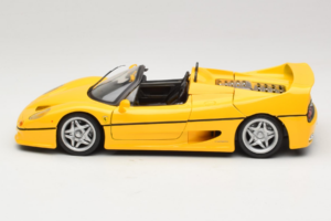 Ferrari F50 Cabriolet Shell Gelb Maisto 1:18 3076-Y2 Metall — Bild 4 von 8