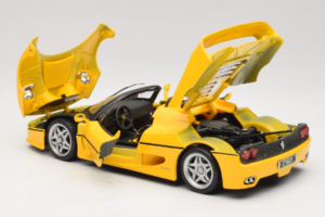 Ferrari F50 Cabriolet Shell Gelb Maisto 1:18 3076-Y2 Metall — Bild 5 von 8
