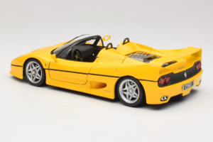 Ferrari F50 Cabriolet Shell Gelb Maisto 1:18 3076-Y2 Metall — Bild 7 von 8