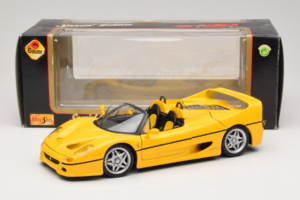 Ferrari F50 Cabriolet Shell Gelb Maisto 1:18 3076-Y2 Metall — Bild 8 von 8