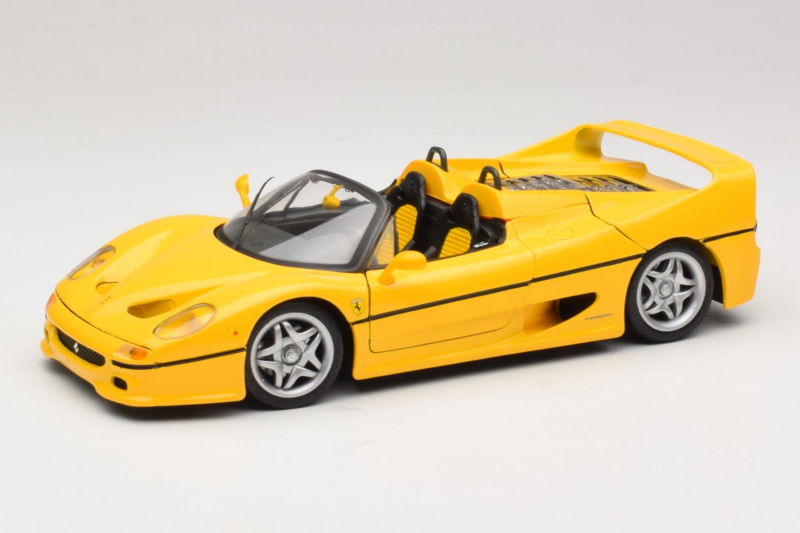 Ferrari F50 Cabriolet Shell Gelb Maisto 1:18 3076-Y2 Metall