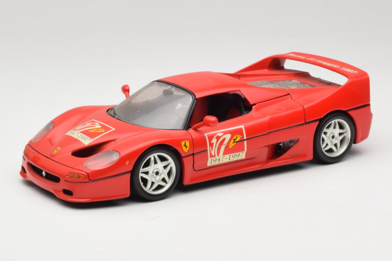 Ferrari F50 Coupe #50 50 Jahre Ferrari Rot Bburago 1:18 3352-P2 Metall