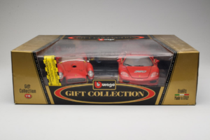 Ferrari Gift Set 250 Testa Rossa & 360 Modena Challenge Rot Bburago 1:18 GC001 Metall — Bild 2 von 2