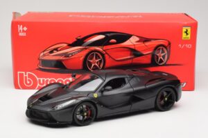 Ferrari LaFerrari F150 Matte Black Bburago 1:18 18-16901BK Metall — Bild 8 von 8