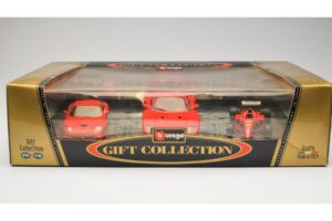 Ferrari Promo Set F40 550 Maranello Scuderia Ferrari F310 F1 1996 Bburago 1:18 FERRARI001 Metall — Bild 2 von 2