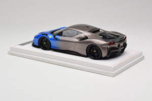 Ferrari SF90 Novitec Blue Grey Metallic IVY 1:18 REMC029 Resin — Bild 5 von 7