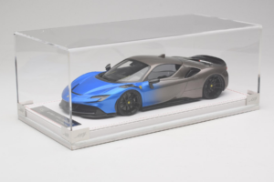 Ferrari SF90 Novitec Blue Grey Metallic IVY 1:18 REMC029 Resin — Bild 6 von 7
