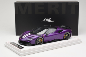 Ferrari SF90 Stradale Novitec Purple Metallic IVY 1:18 REMC021 Resin — Bild 7 von 7