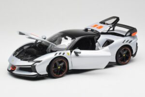 Ferrari SF90 XX Stradale Arctic White Bburago 1:18 18-16020W Metall — Bild 2 von 8