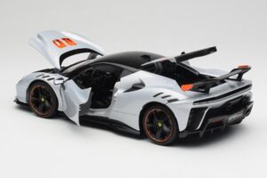 Ferrari SF90 XX Stradale Arctic White Bburago 1:18 18-16020W Metall — Bild 5 von 8