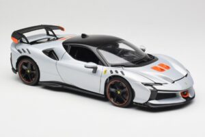 Ferrari SF90 XX Stradale Arctic White Bburago 1:18 18-16020W Metall — Bild 6 von 8