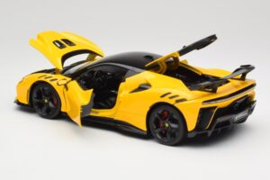Ferrari SF90 XX Stradale Giallo Modena Bburago 1:18 18-16020Y Metall — Bild 5 von 8