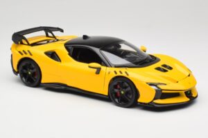 Ferrari SF90 XX Stradale Giallo Modena Bburago 1:18 18-16020Y Metall — Bild 6 von 8