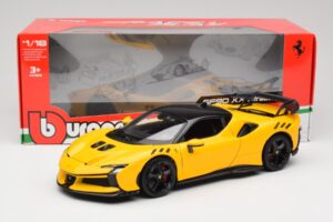 Ferrari SF90 XX Stradale Giallo Modena Bburago 1:18 18-16020Y Metall — Bild 8 von 8