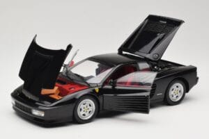 Ferrari Testarossa Schwarz Kyosho 1:18 08425BK Metall — Bild 2 von 8