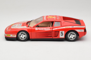 Ferrari Testarossa Brummel #5 Rot 1984 Bburago 1:18 3004-P1 Metall — Bild 4 von 8