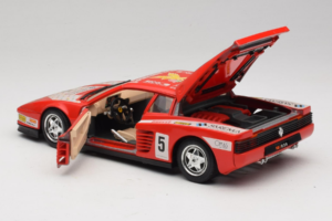 Ferrari Testarossa Brummel #5 Rot 1984 Bburago 1:18 3004-P1 Metall — Bild 5 von 8
