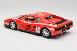 Ferrari Testarossa Brummel #5 Rot 1984 Bburago 1:18 3004-P1 Metall — Bild 7 von 8