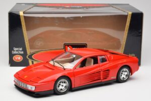 Ferrari Testarossa Rot Bburago 1:18 3019 Metall — Bild 8 von 8