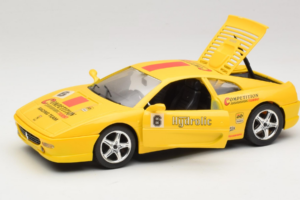 Ferrari F355 Berlinetta Racing Gelb Solido 1:18 9009-Y1 Metall — Bild 2 von 8