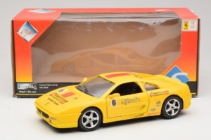 Ferrari F355 Berlinetta Racing Gelb Solido 1:18 9009-Y1 Metall — Bild 8 von 8