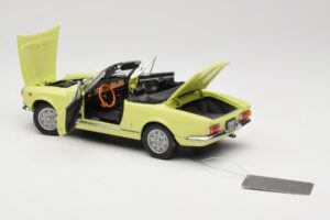 Fiat 124 Spider BS1 Gelb Sun Star 1:18 4921 Metall — Bild 5 von 8