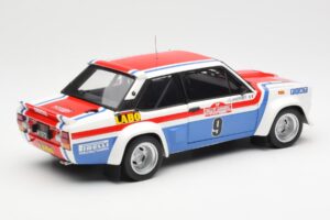 Fiat 131 Abarth Fiat France #9 J-C. Andruet / C. Delferrier Winner Rally Sanremo 1977 Kyosho 1:18 08375A Metall — Bild 3 von 8