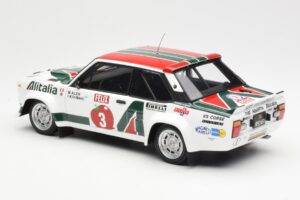 Fiat 131 Abarth #3 M. Alen / I. Kivimaki Winner Rally 1000 Lakes 1980 Kyosho 1:18 08376H Metall — Bild 7 von 8