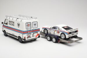 Fiat 242 & Lancia 037 Group B #1 W. Rohrl / C. Geistdorfer Rally Monte Carlo 1983 Otto 1:18 OT360 Resin — Bild 2 von 7