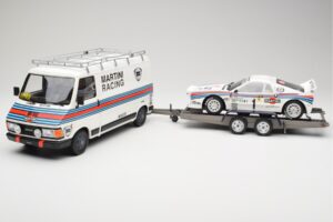 Fiat 242 & Lancia 037 Group B #1 W. Rohrl / C. Geistdorfer Rally Monte Carlo 1983 Otto 1:18 OT360 Resin — Bild 7 von 7