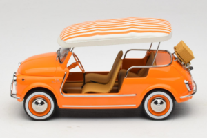 Fiat 500 Jolly Orange Norev 1:18 187791 Metall — Bild 3 von 6