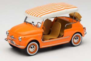 Fiat 500 Jolly Orange Norev 1:18 187791 Metall