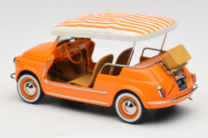 Fiat 500 Jolly Orange Norev 1:18 187791 Metall — Bild 5 von 6