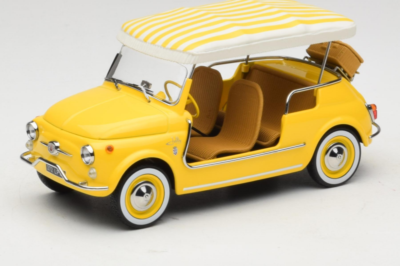 Fiat 500 Jolly Gelb Norev 1:18 187790 Metall