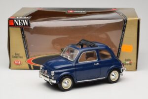 Fiat 500 L Blau Bburago 1:18 3327 Metall — Bild 8 von 8