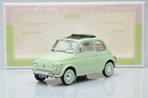 Fiat 500 L Hellgrün Norev 1:18 187773 Metall — Bild 6 von 6