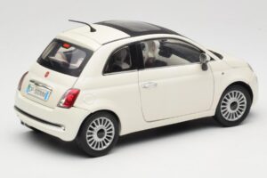 Fiat 500 Weiß Mondo Motors 1:18 500291 Metall — Bild 3 von 8